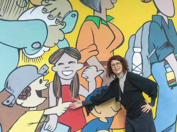 3Mural Ziraldo na  Bienal do Livro Rio -